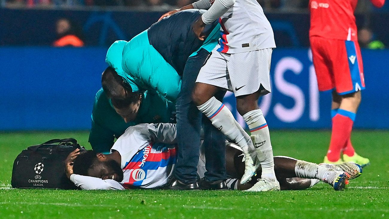 Franck Kessié injured in Plzen