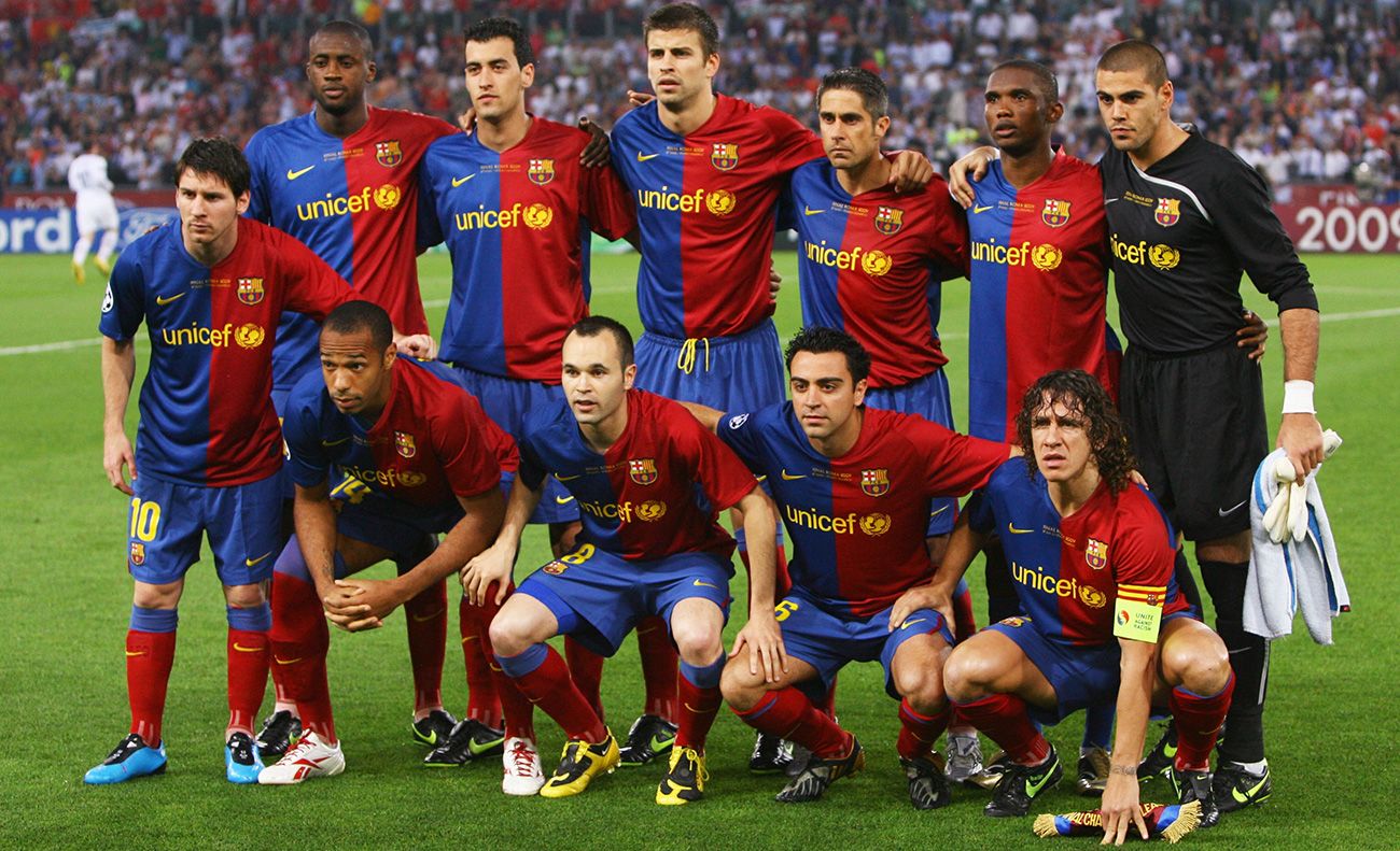 Barça in the final of Rome 2009