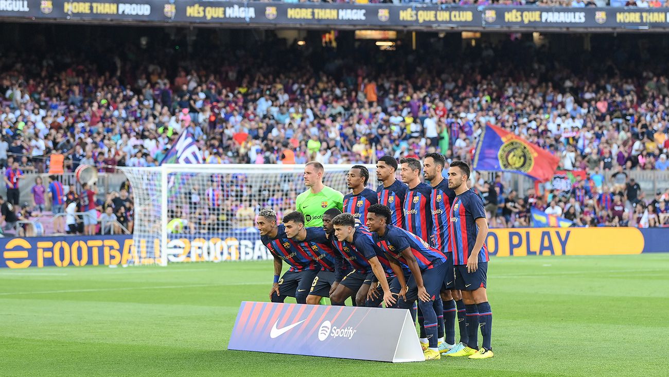 Once del FC Barcelona ante el Valladolid