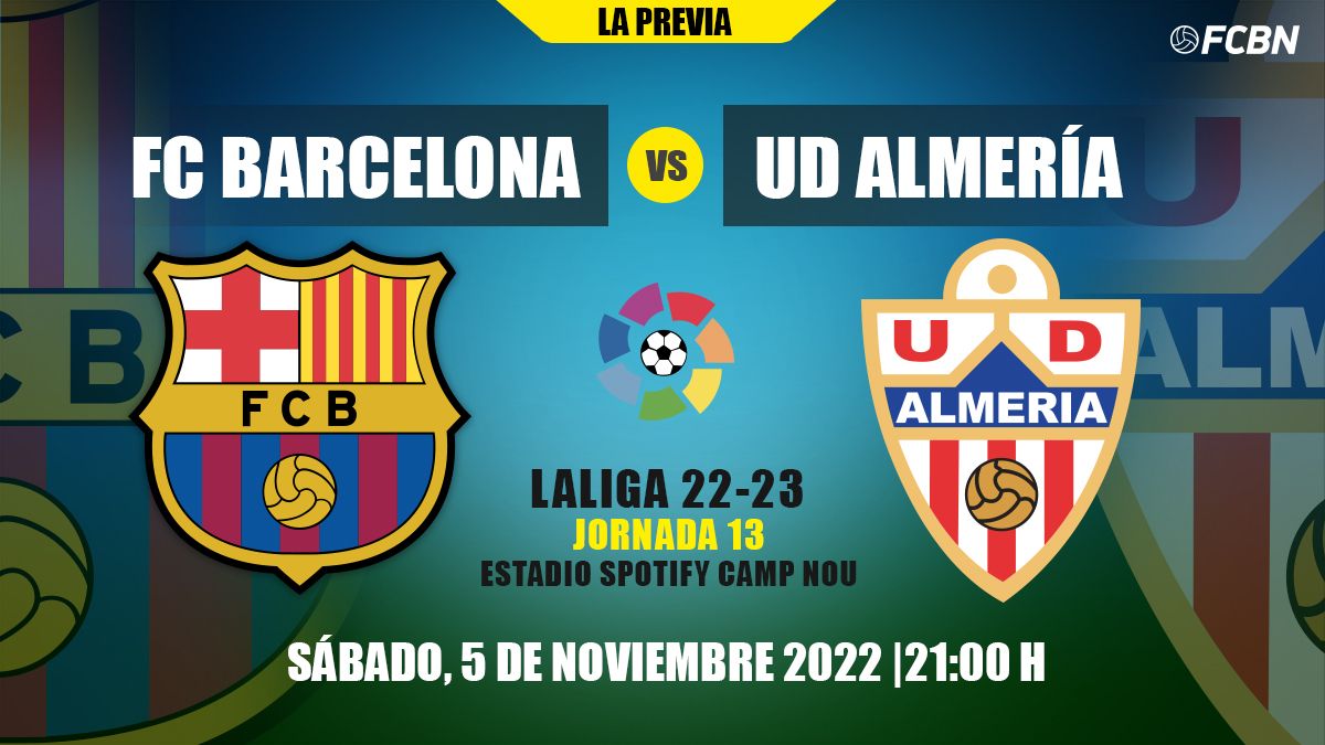 Previa del FC Barcelona-UD Almería de LaLiga