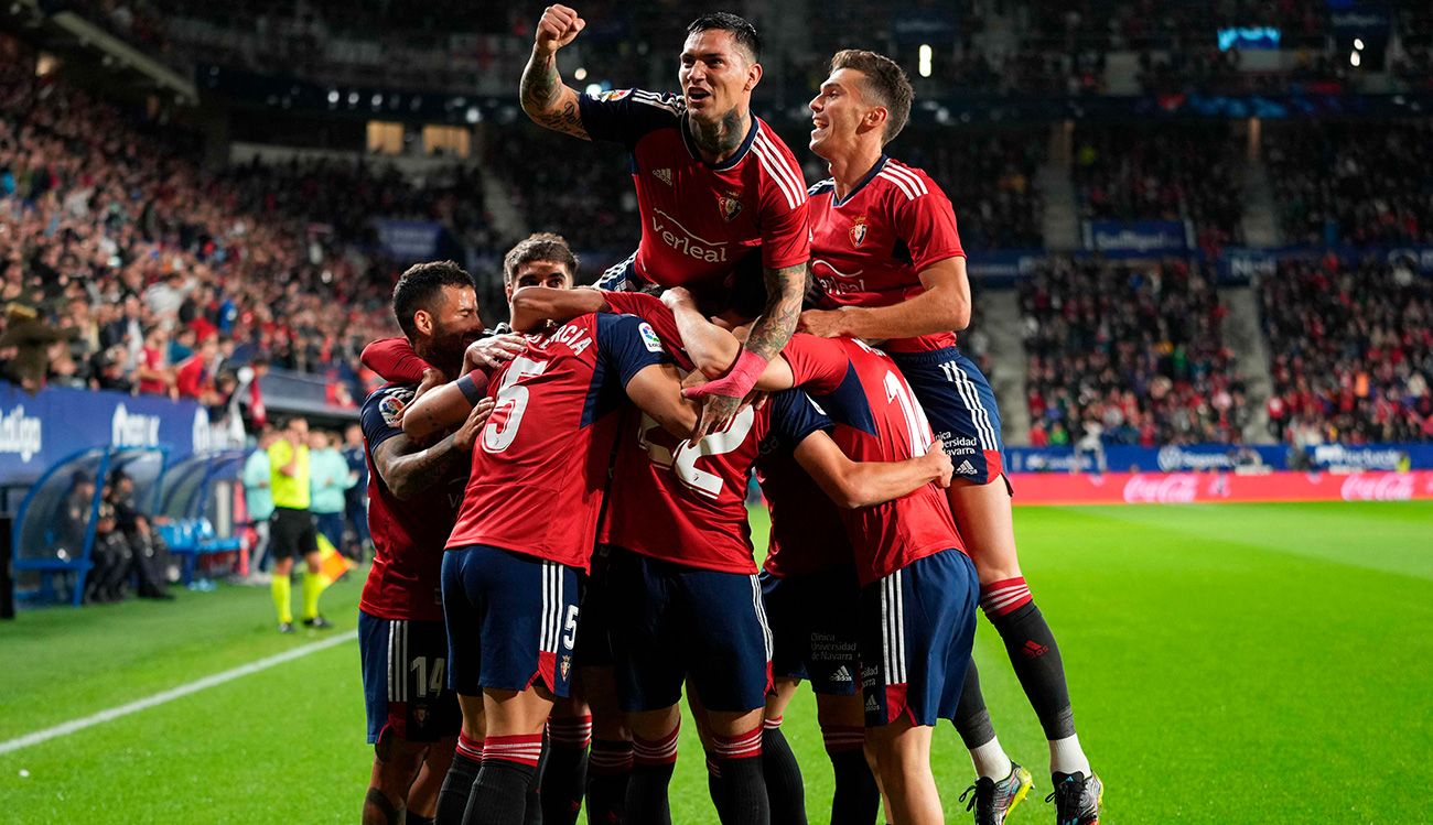 El Osasuna comenzaba ganando el partido con gol de David García
