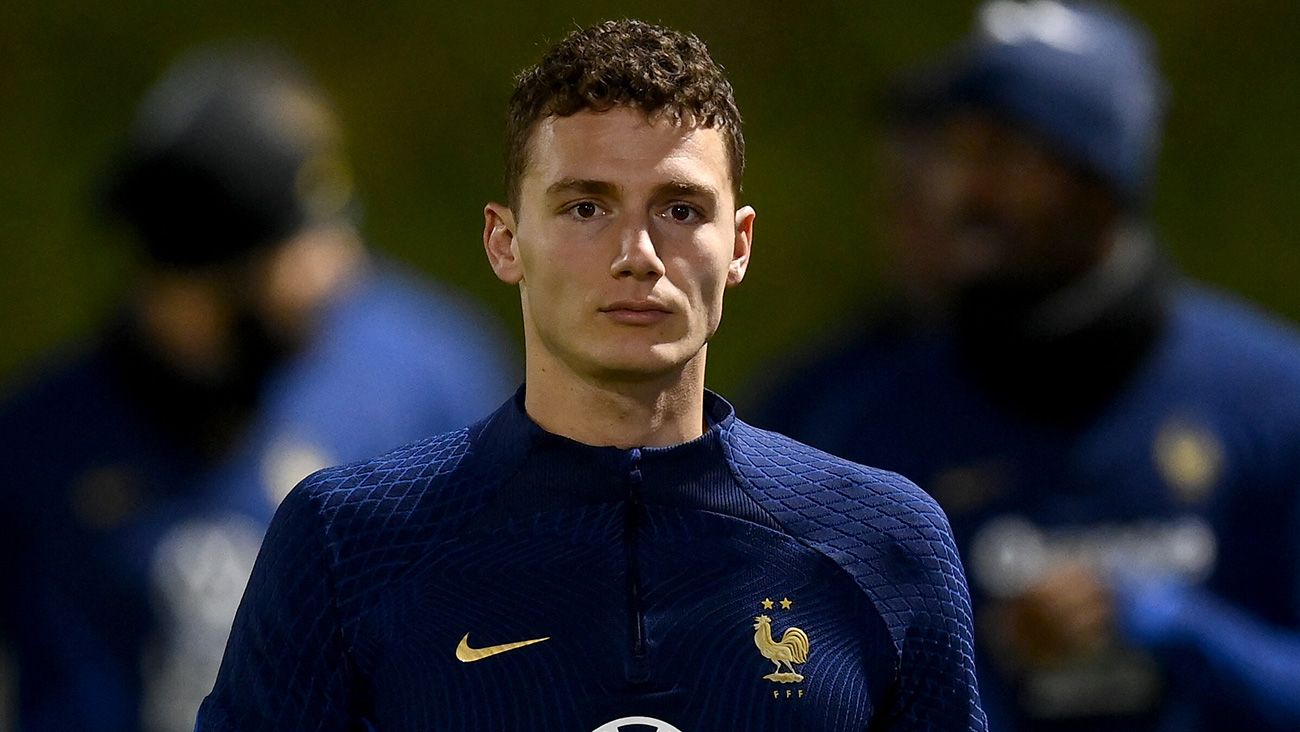 Benjamin Pavard con Francia