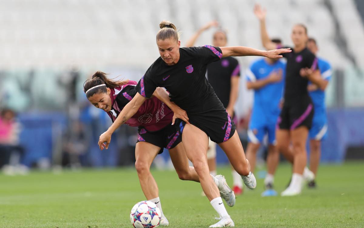 Entrenamiento del Barça Femenino