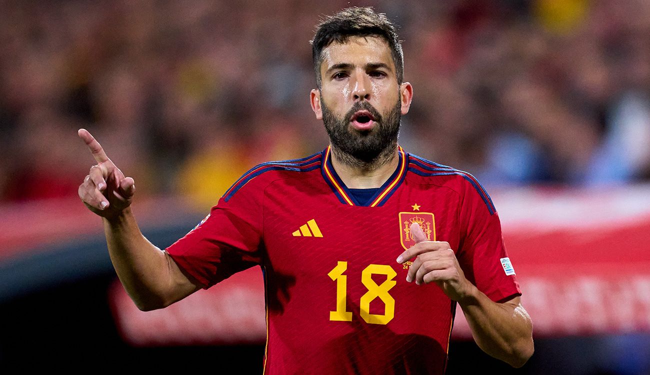 Jordi Alba makes it clear what he thinks of Messi's return to Bara