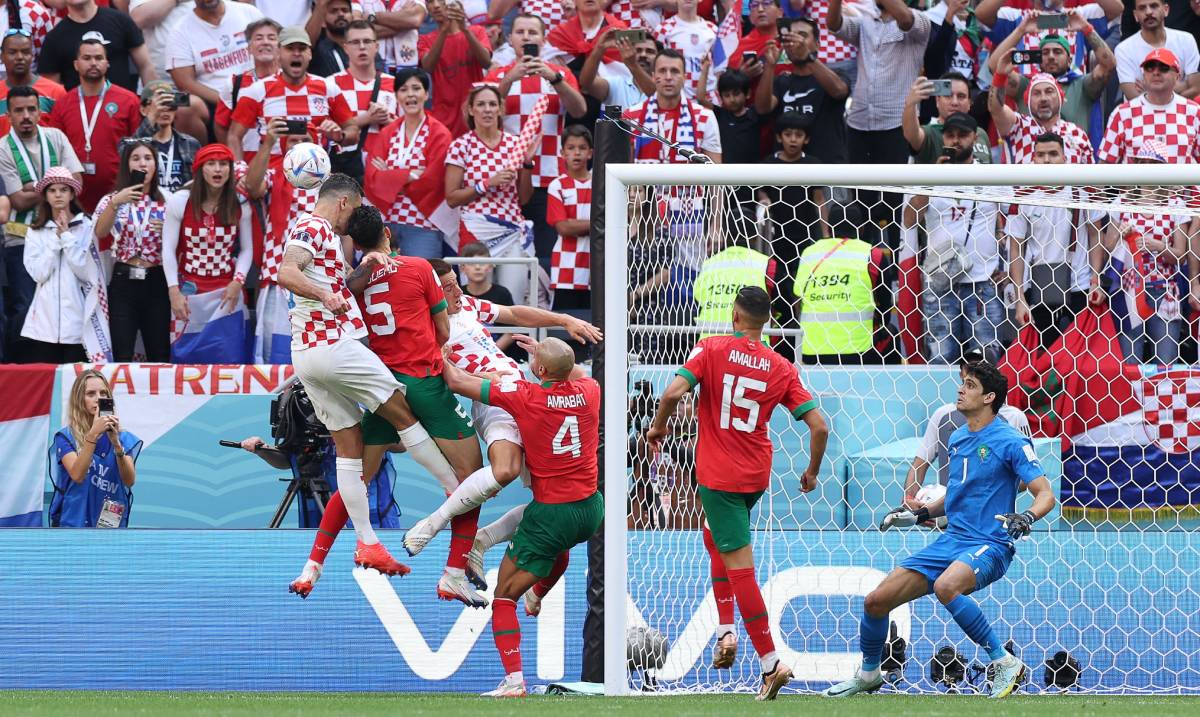 Marruecos y Croacia en la Copa del Mundo