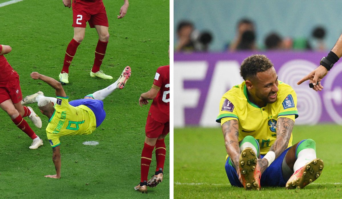 Richarlison y Neymar Jr, protagonistas del Brasil vs Serbia