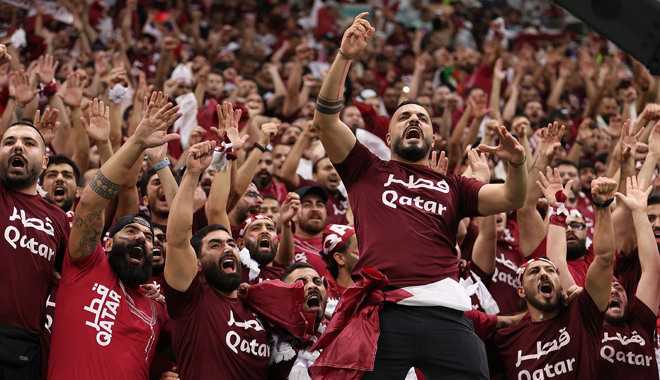 Qatar fans