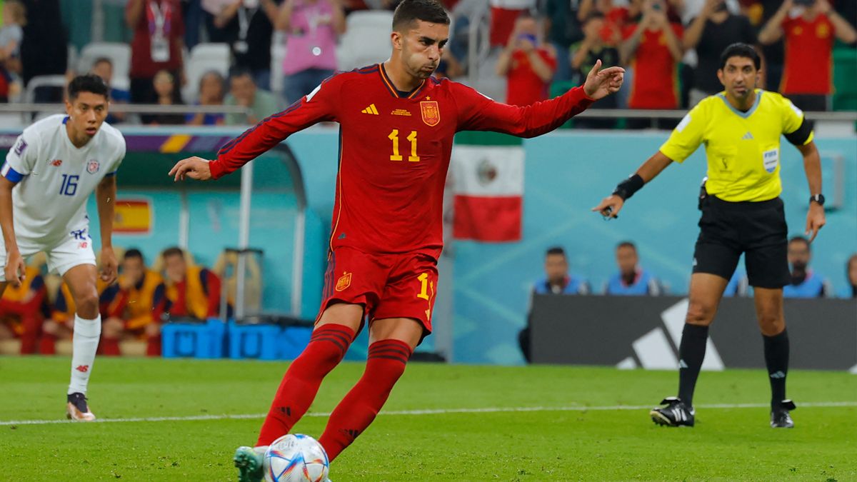 El doblete de goles de Ferran Torres frente a Costa Rica