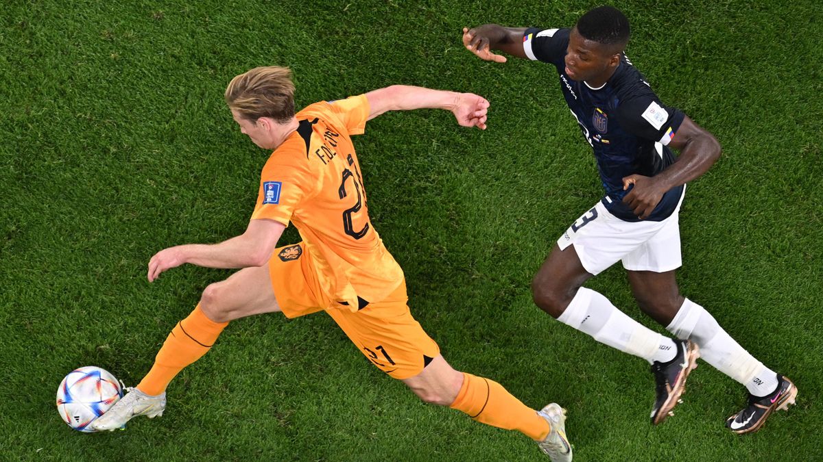 El partidazo de Frenkie de Jong ante Ecuador que le hizo 'MVP'