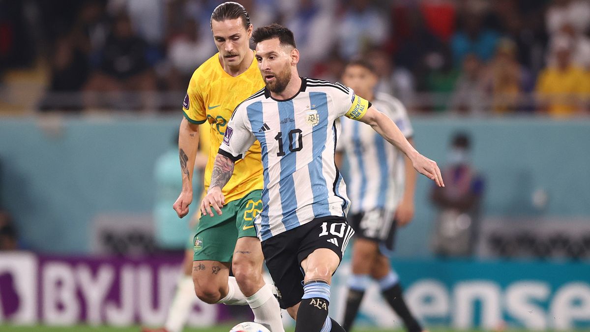 Leo Messi, con Argentina, ha disputado 23 partidos