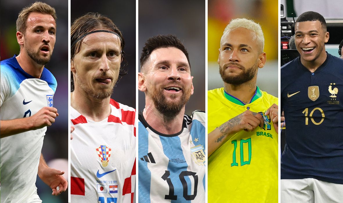 Protagonistas de los cuartos de final del Mundial de Qatar