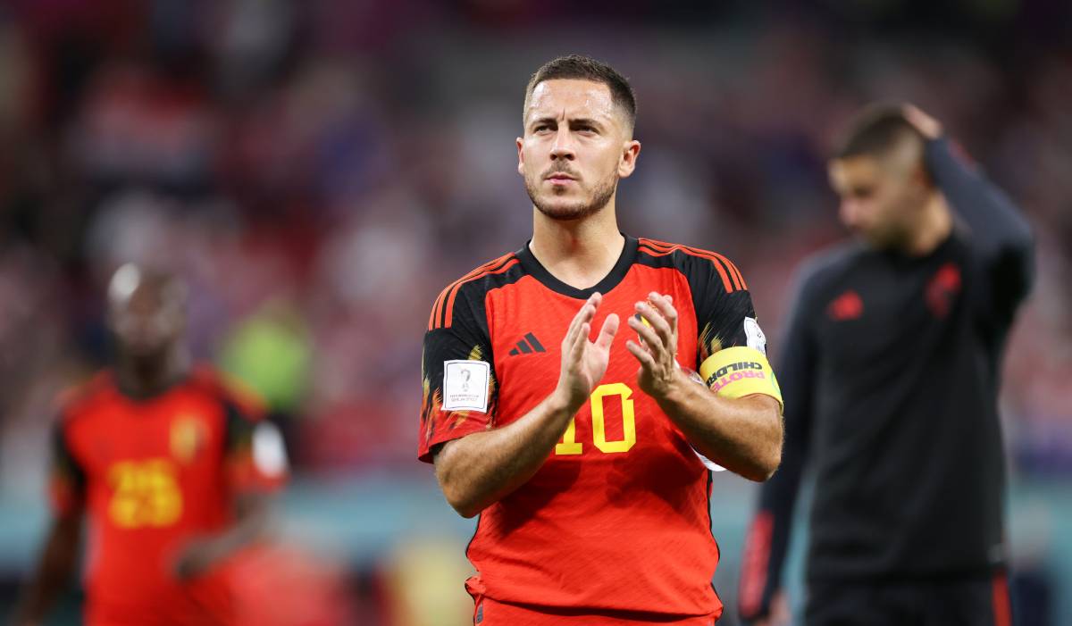 Hazard, tras un partido ante Croac