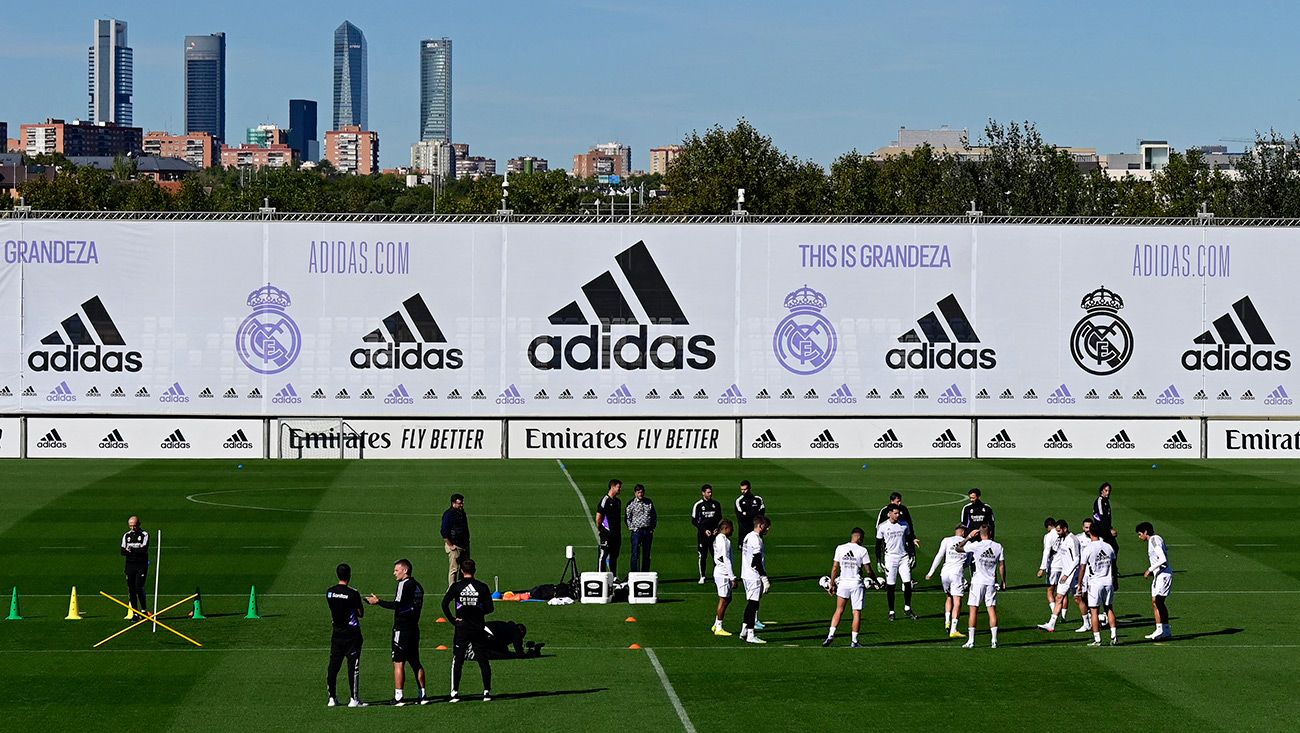 Real Madrid entrenamiento