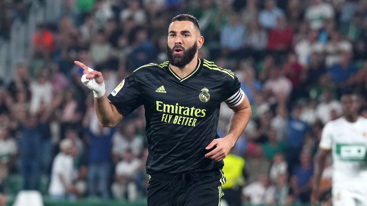 Karim Benzema, del Real Madrid