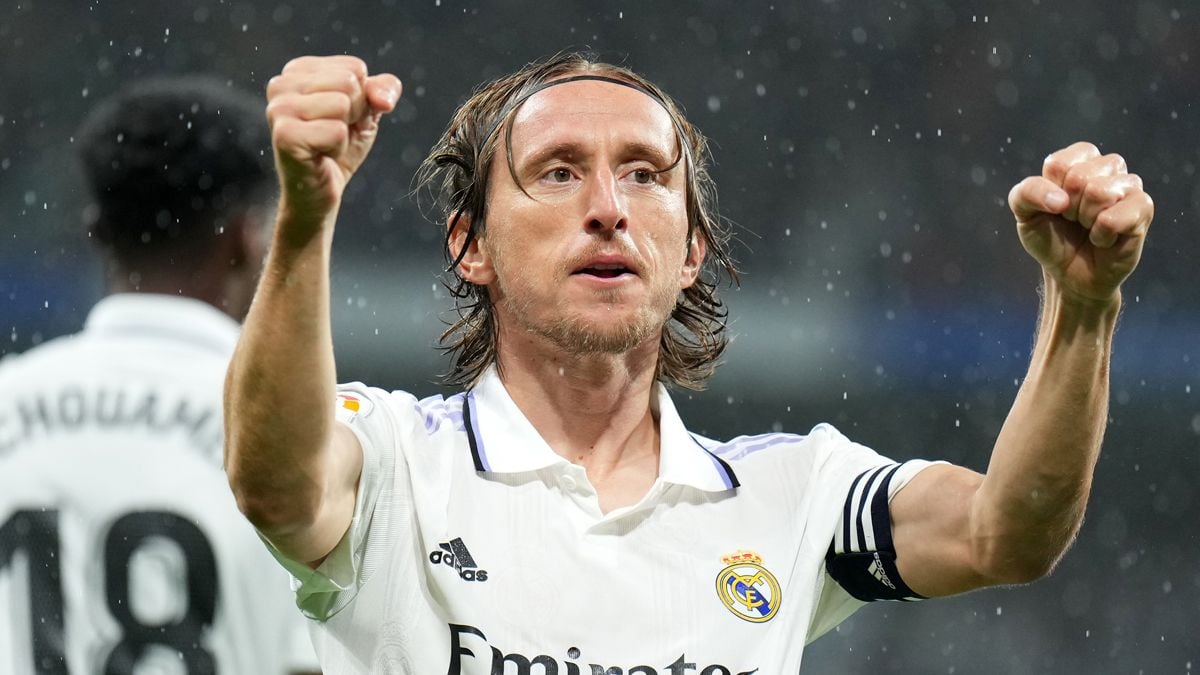 Luka Modric, del Real Madrid