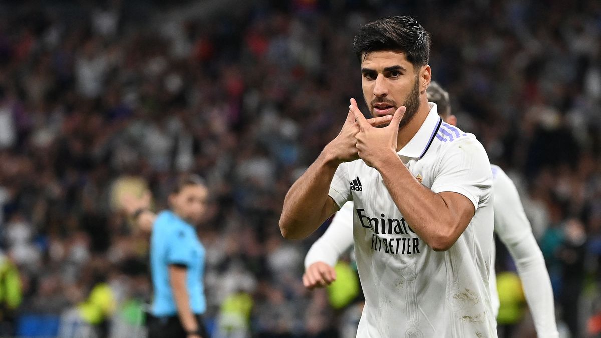 Marco Asensio, del Real Madrid