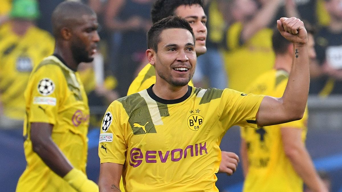 Raphaël Guerreiro, del Borussia Dortmund