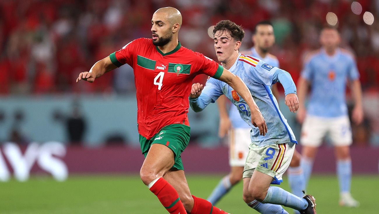 Sofyan Amrabat sorprendió al mundo con su gran desempeño para Marruecos