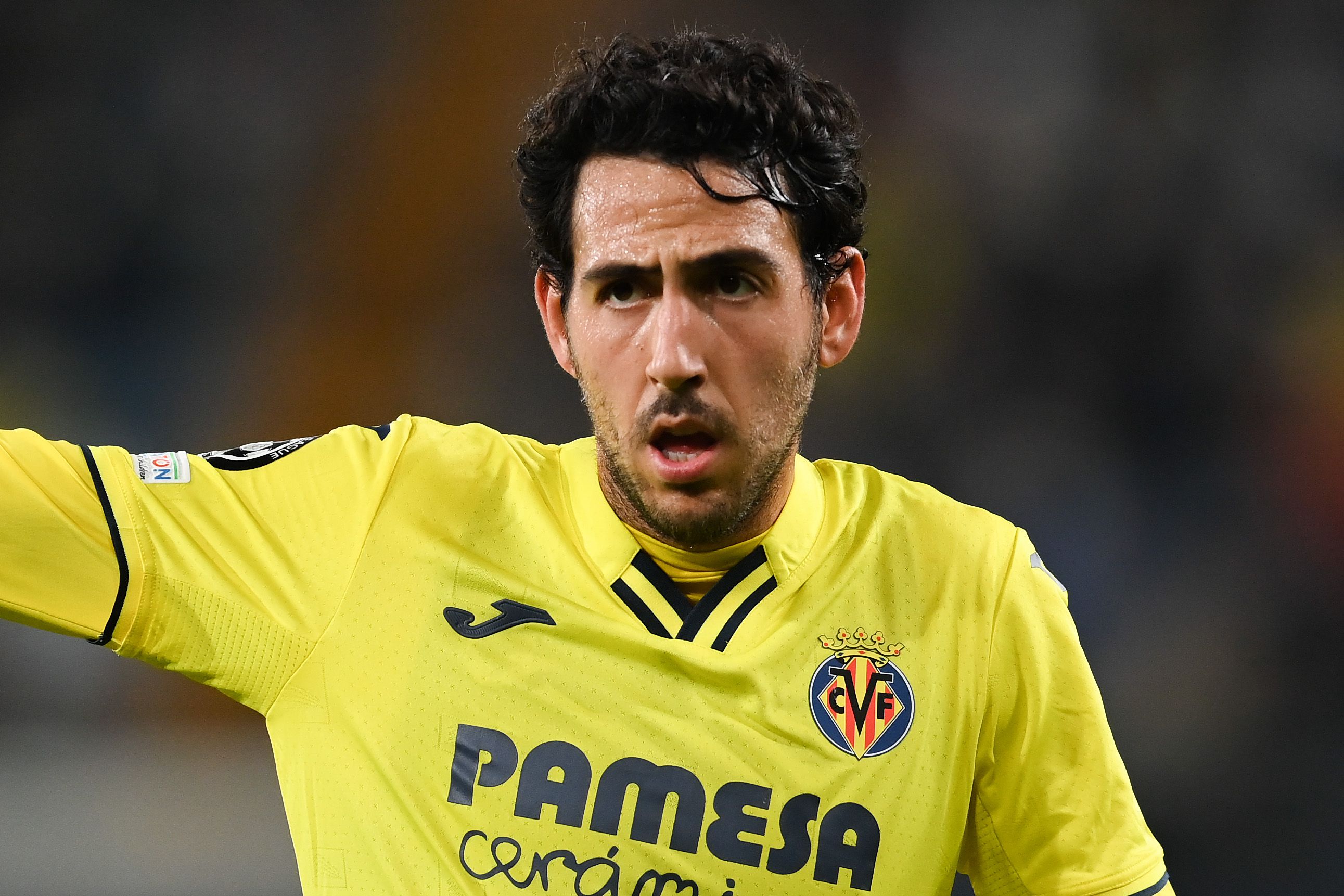 Dani Parejo con el Villarreal