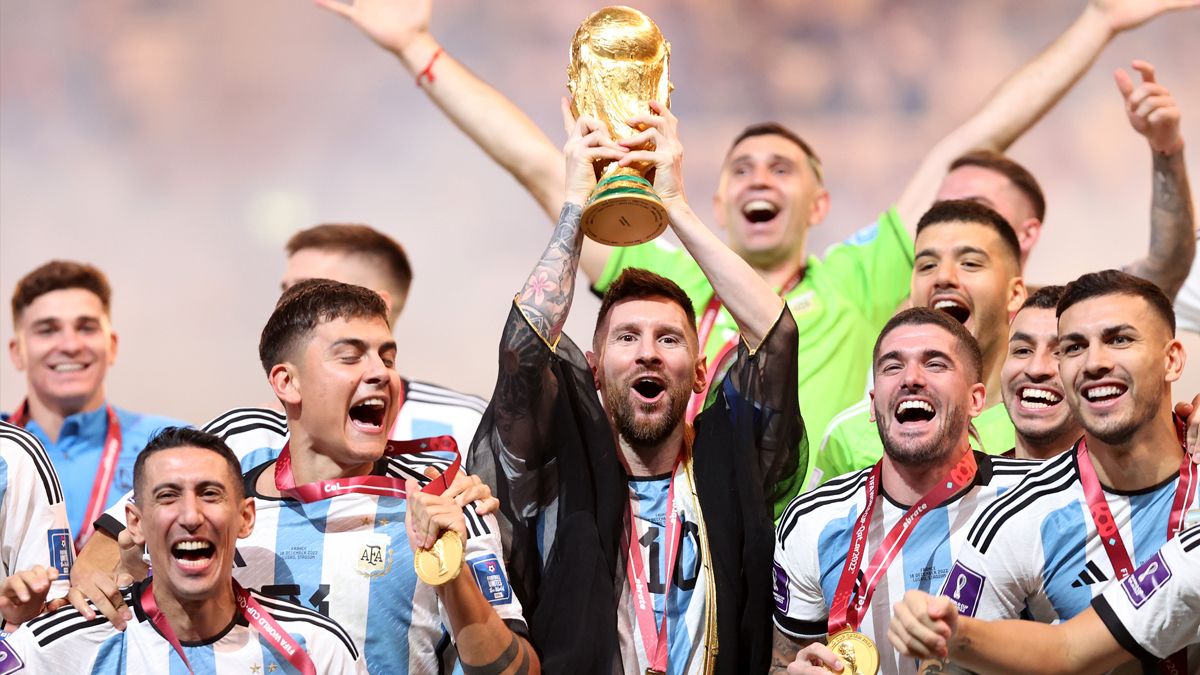 Argentina levanta su tercer Mundial en la historia