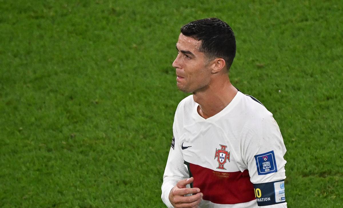 Cristiano Ronaldo, tras un partido ante Marruecos