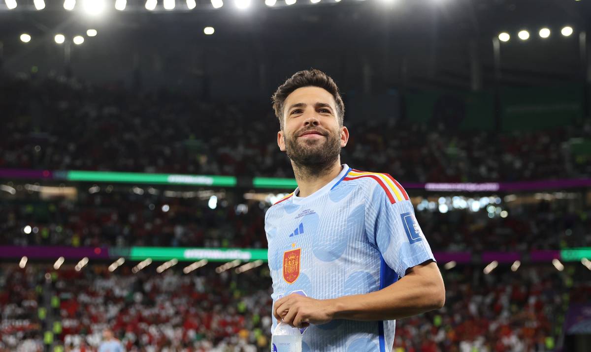 Jordi Alba v Morocco