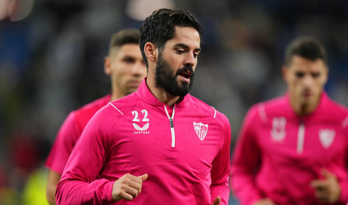 Isco, en la previa de un partido ante el Madrid