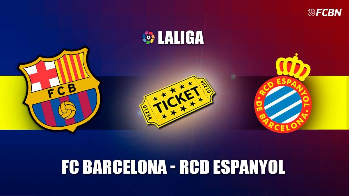 cheque Estados Unidos Huracán Entradas FC Barcelona vs Espanyol - LaLiga 2022-2023