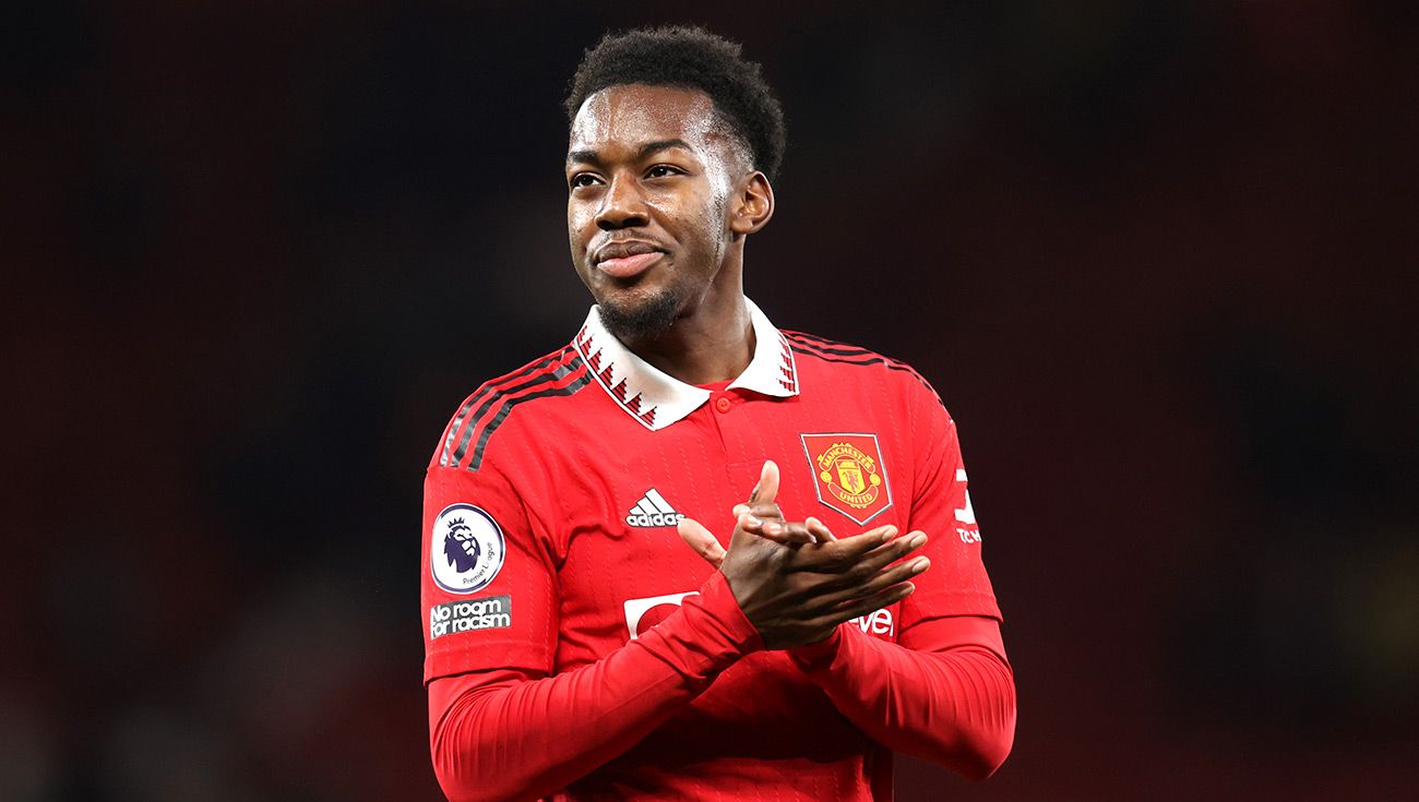 Anthony Elanga, su valor es de 37,2 millones