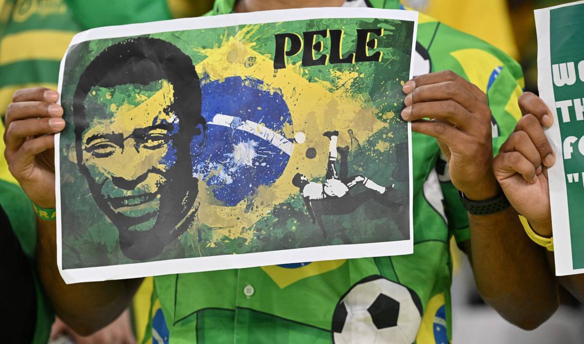 Manifestaciones de apoyo a Pelé