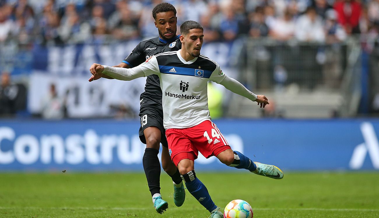 Ludovit Reis with Hamburg