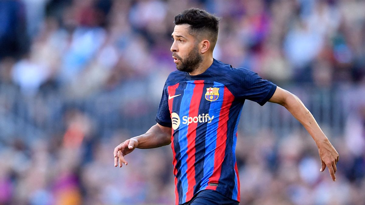 Jordi Alba, un suplente de lujo con sueldo de 'superestrella'