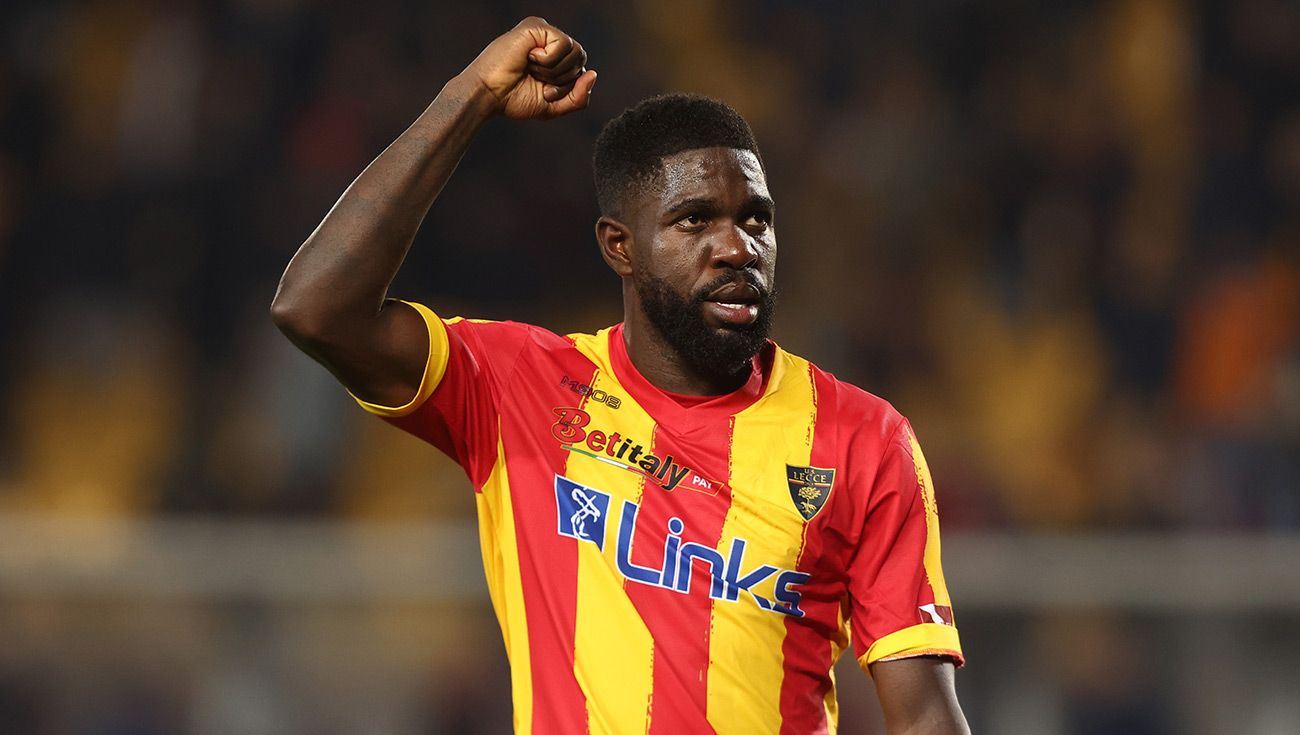 Samuel Umtiti Lecce7