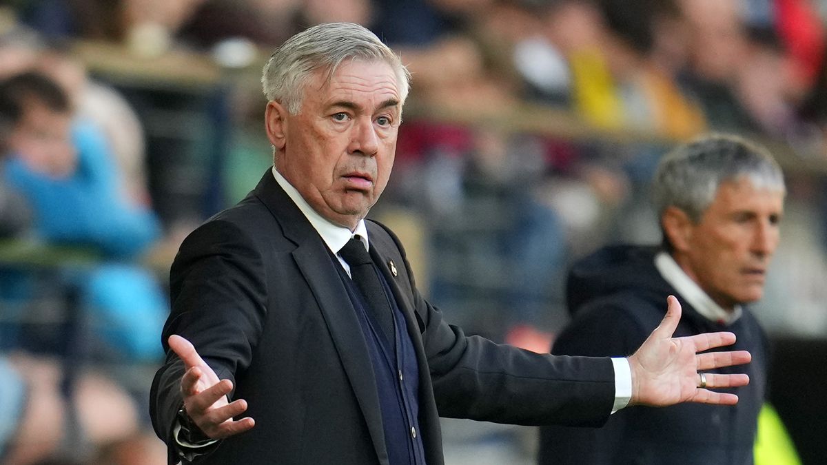 Carlo Ancelotti en La Cerámica