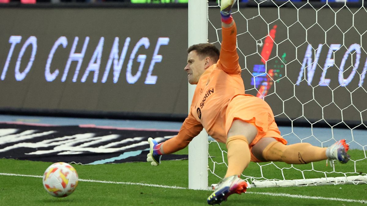 Ter Stegen, héroe del Barça en la Supercopa