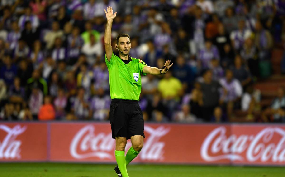 De Burgos Bengoechea, en un Valladolid-Barça