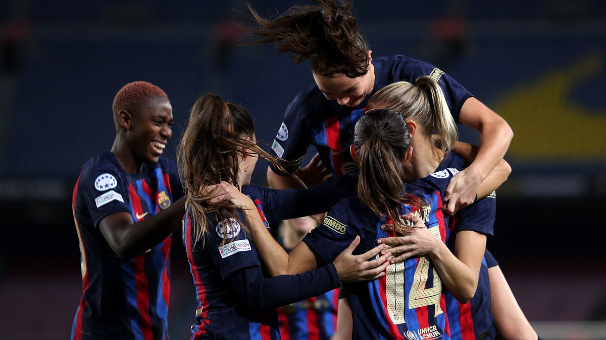 Las jugadoras del Barça en una imagen de archivo 