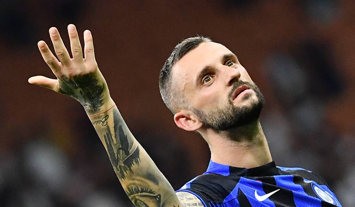 Brozovic, en un partido ante el Torino