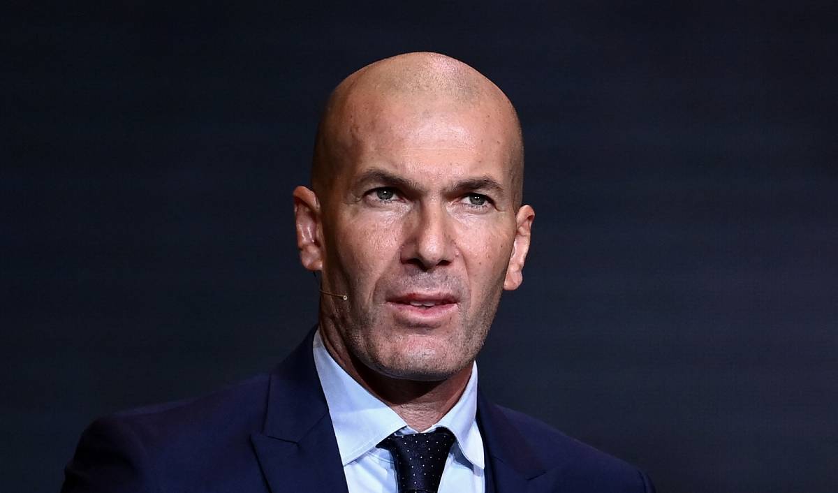 Zidane, durante una gala de premios
