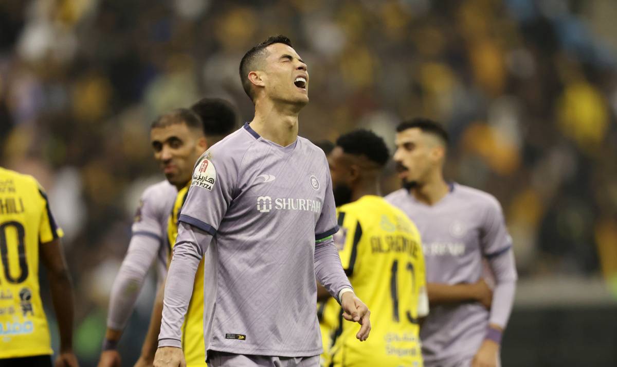 Cristiano Ronaldo, en un partido ante el Al-Ittihad