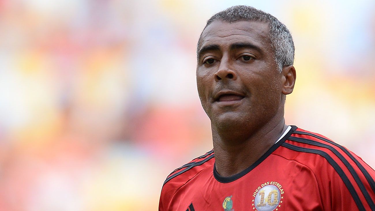 Romario, former FC Barcelona player, in an archive image