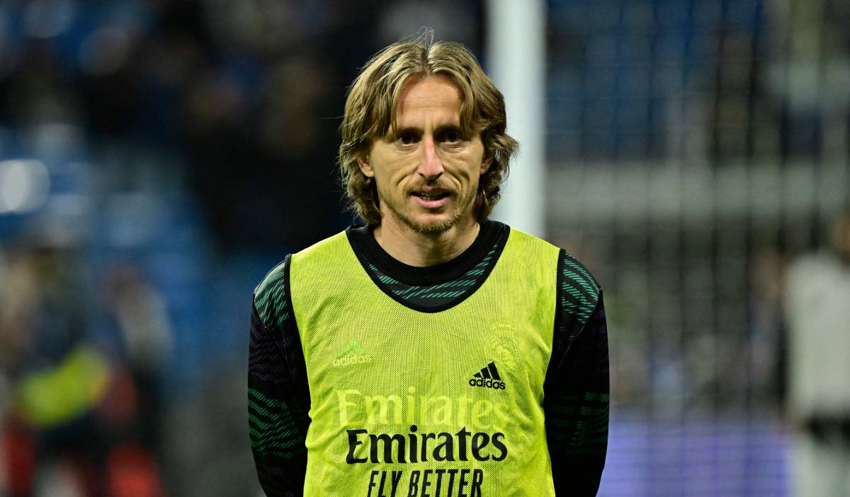 Modric warms with Real Madrid