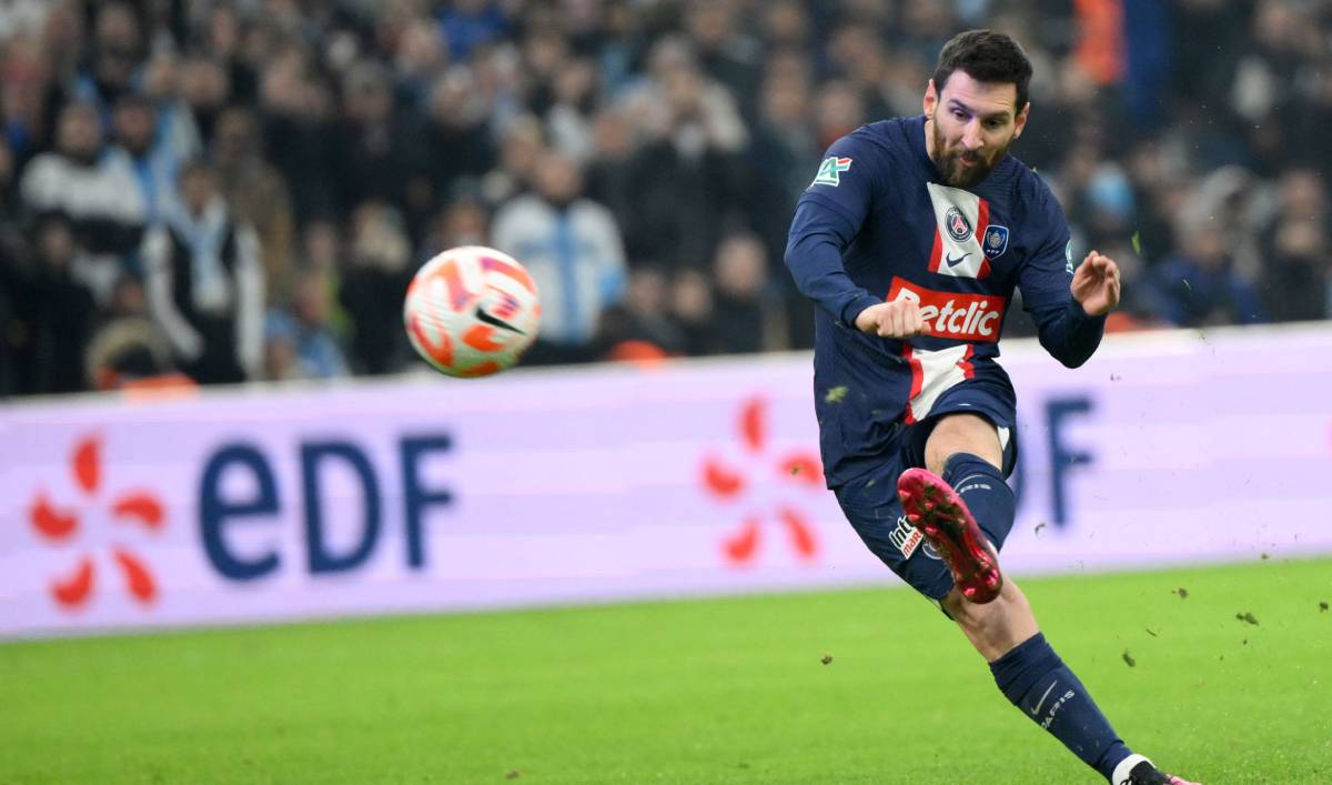 Lionel Messi v Olympique Marseille