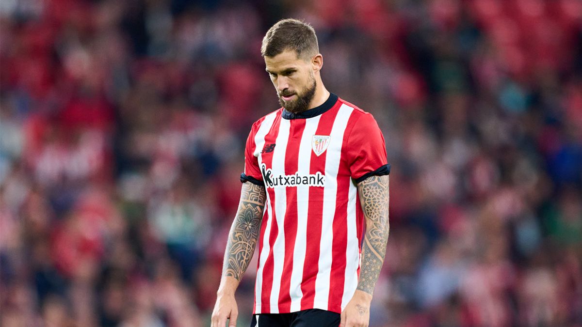 Iñigo Martinez, en un partido del Athletic 