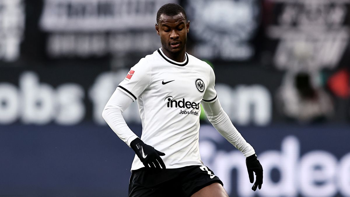 Evan N'Dicka, jugador del Eintracht de Frankfurt