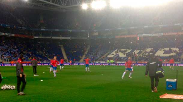 Cornellà The prat presented a desoladora assistance in the party of turn of glass of the king between espanyol and fc barcelona