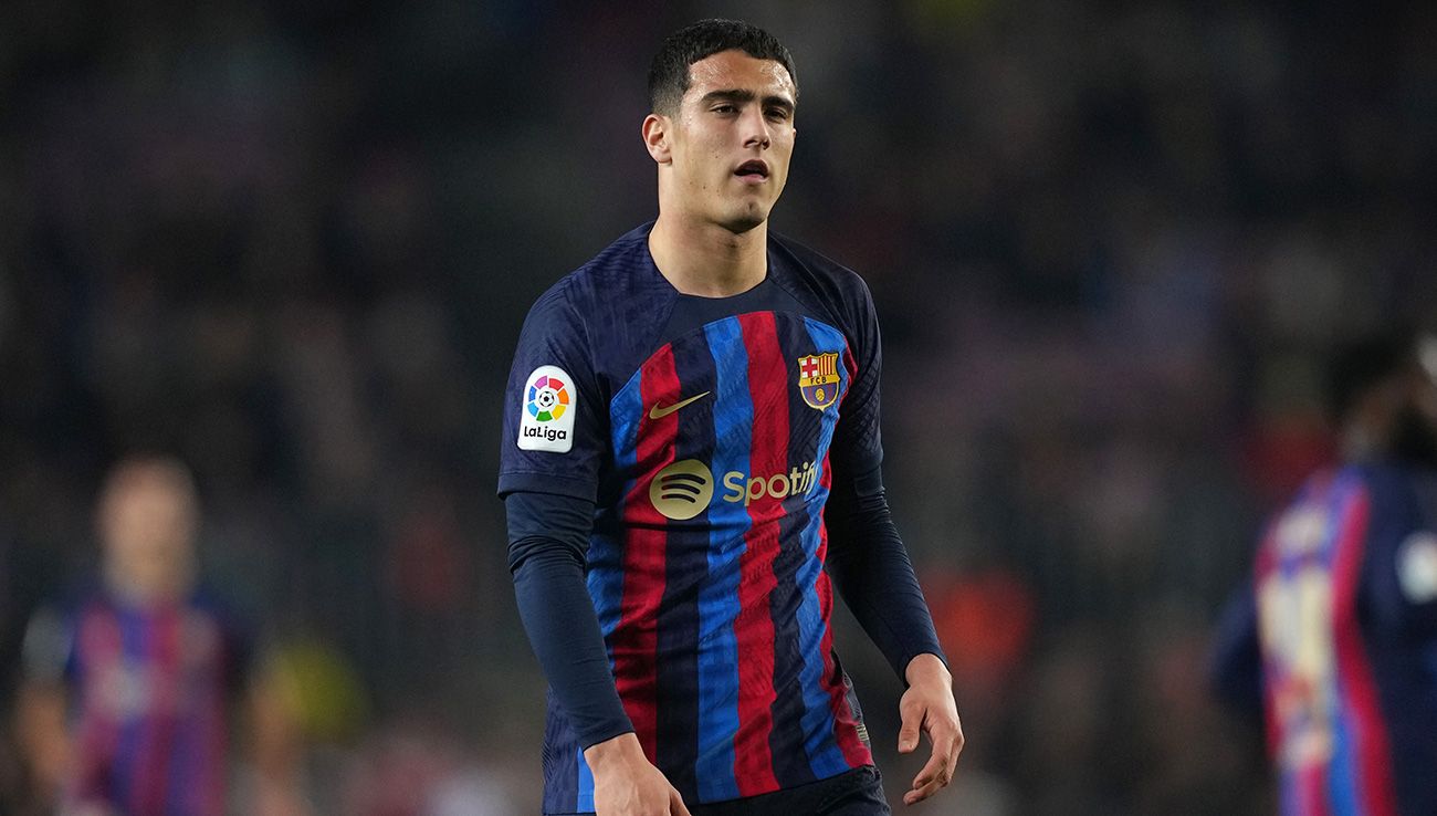 Ángel Alarcón con el FC Barcelona