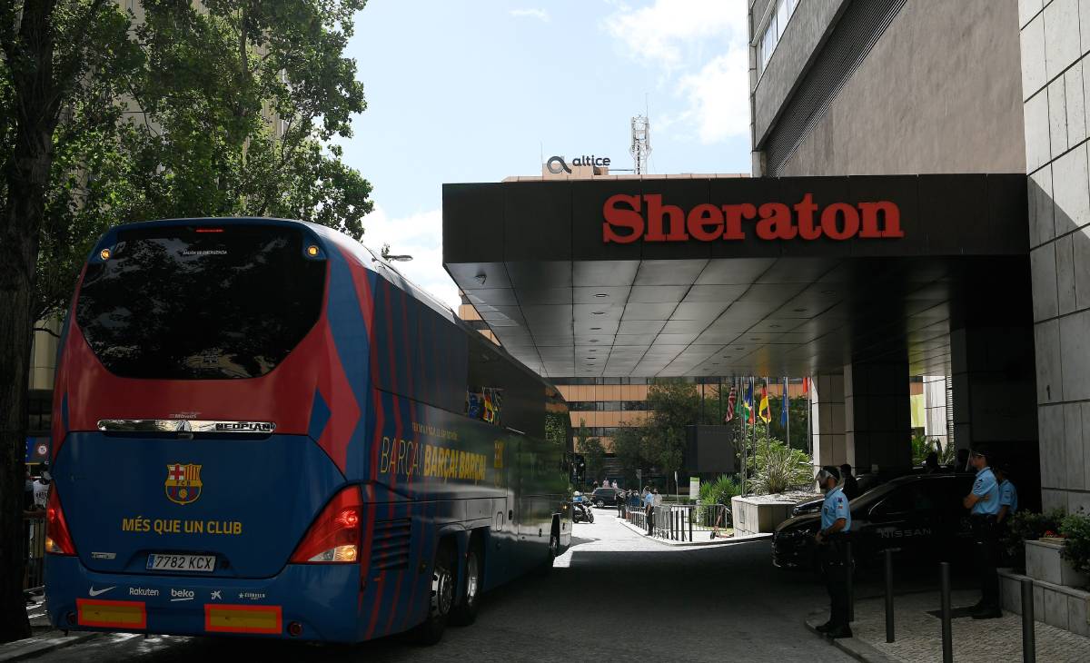 Barça arrival