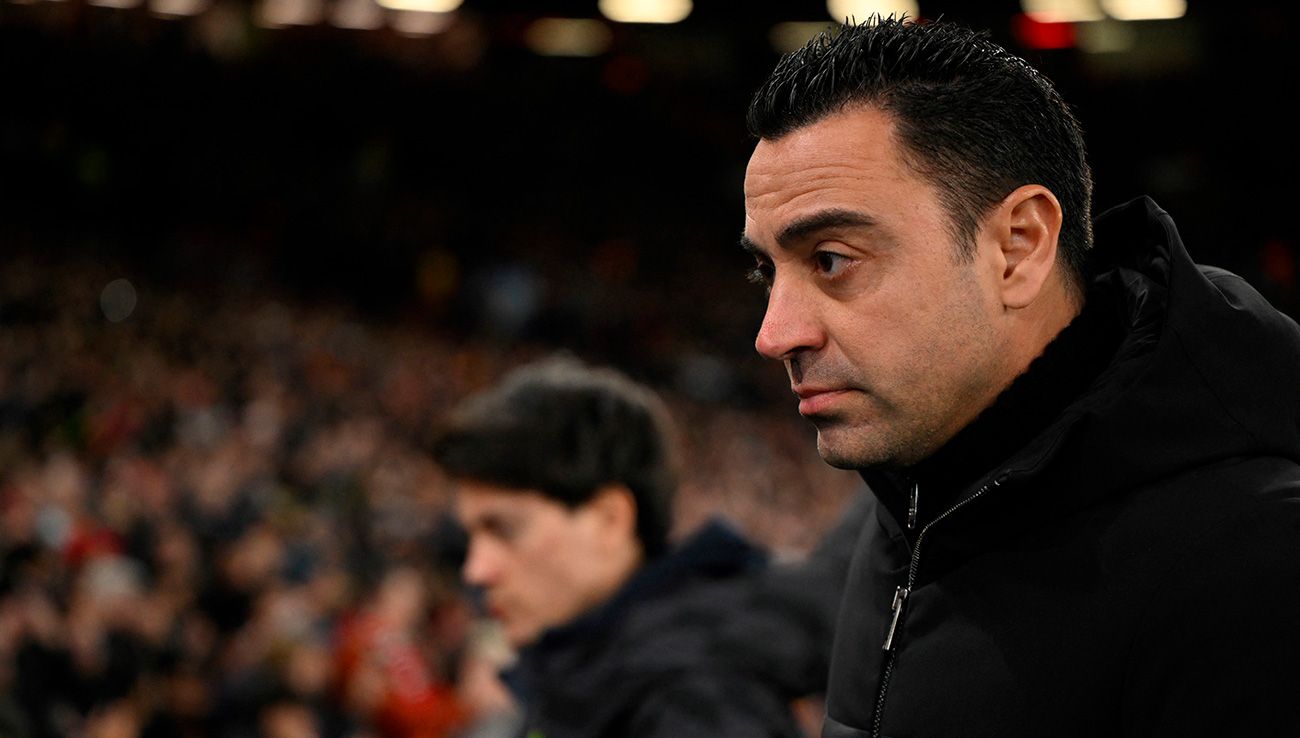 Xavi Hernandez OldTrafford