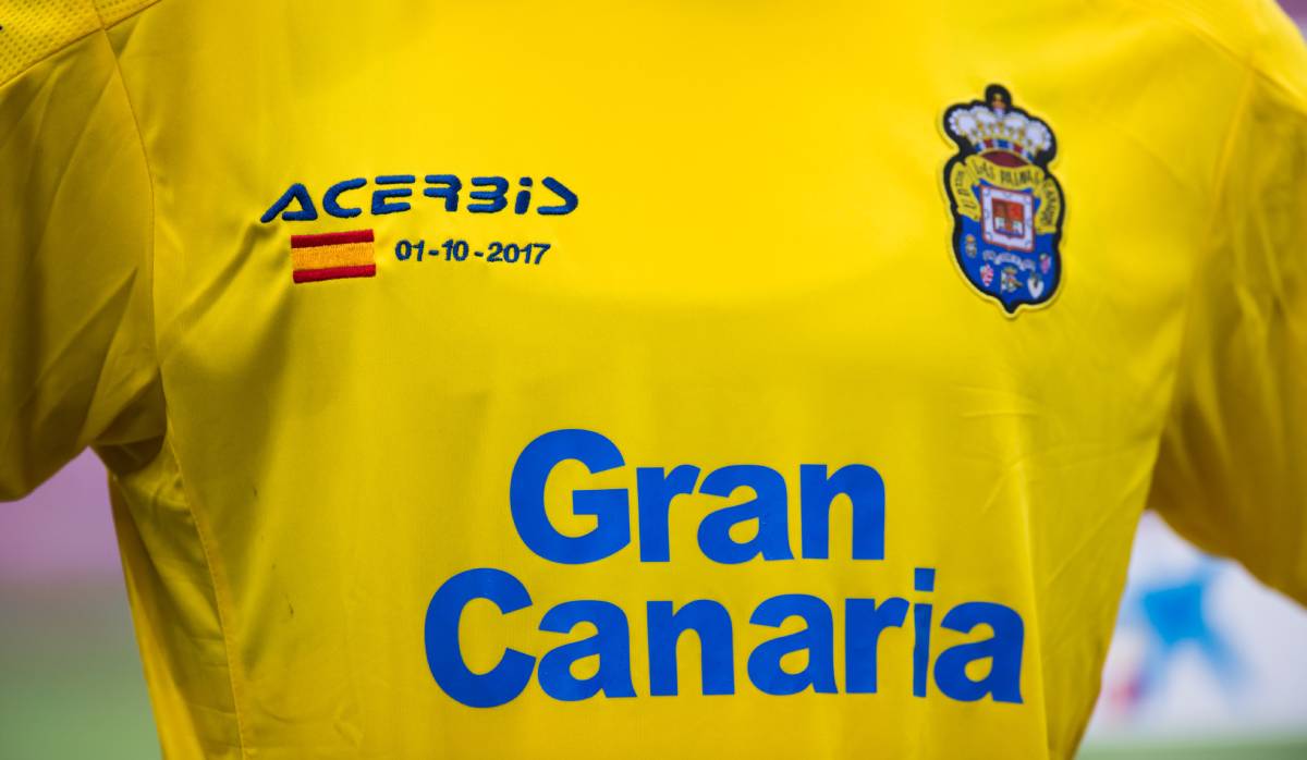 Camiseta de la UD Las Palmas